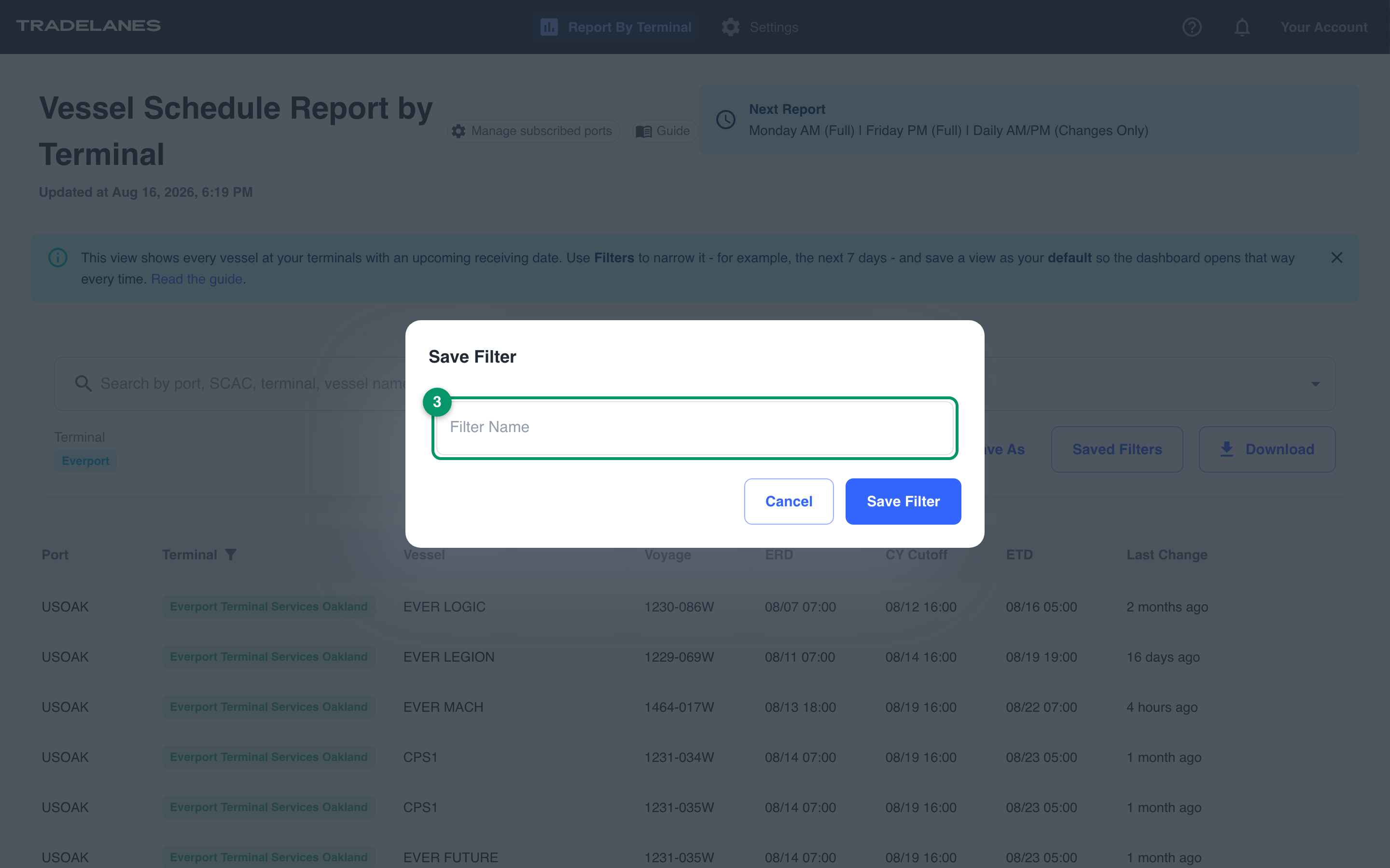 Save As dialog: give the filter a clear name